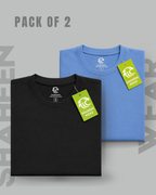 Pack of 2 Drop Shoulder oversized Tshirts